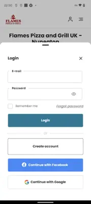 Flames Pizza and Grill UK android App screenshot 2
